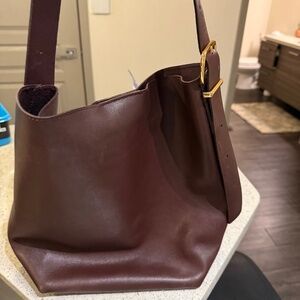 Madewell leather tote
